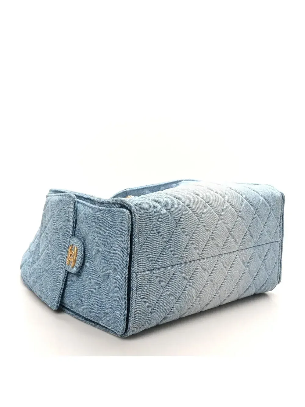 Washed Denim Quilted Medium Chanel 25 #325102C70B